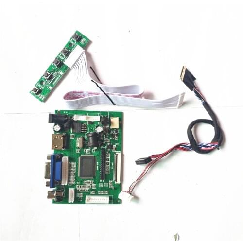 Fit LTN156AT02-F01/J01/L01/P01/P06/P09/T01/W01/W02/W04 LED 40-Pin LCD 2AV HDMI-Compatible VGA 1366*768 LVDS control board
