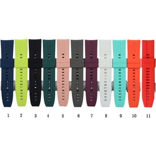 22mm Silicone Strap for Xiaomi LS05 for Huami GTR 47mm for Huawei Watch GT/GT 2 46mm Wrist Strap Bracelet for Samsung Gear S3