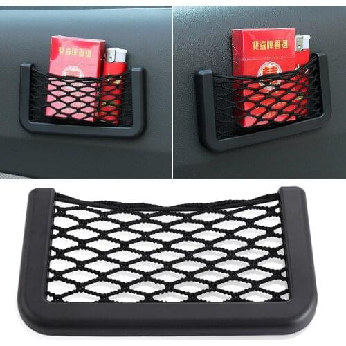 Auto Storage Mesh Net Bag Holder Pocket Organizer Auto Interior Accessories Car Organizer Stowing Tidying