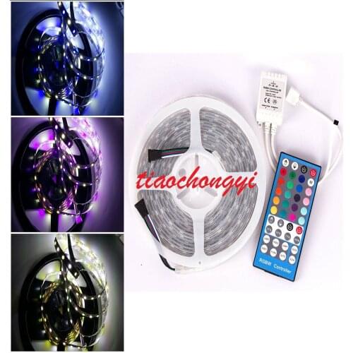5050 RGBW RGB+Cool White 5M 300 led LED Strip Light Non-waterproof + Controller