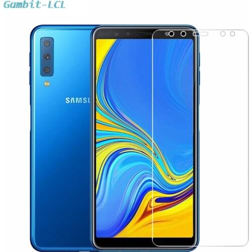 9H Tempered Glass for Samsung Galaxy A7 2018 6" Original GLASS Protective Film Screen Protector cover phone SM-A750FN A750