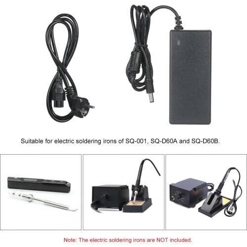 AC Power Adapter Plug 3.42A 19V Power Supply Adapter for Electric Soldering Iron of SQ-001 and SQ-D60 EU/US/UK/AU Plug