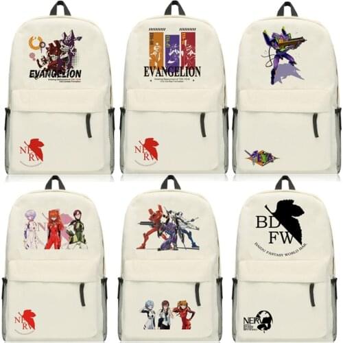 Anime Backpack Cartoon EVA Bags Oxford Student School Bag Unisex