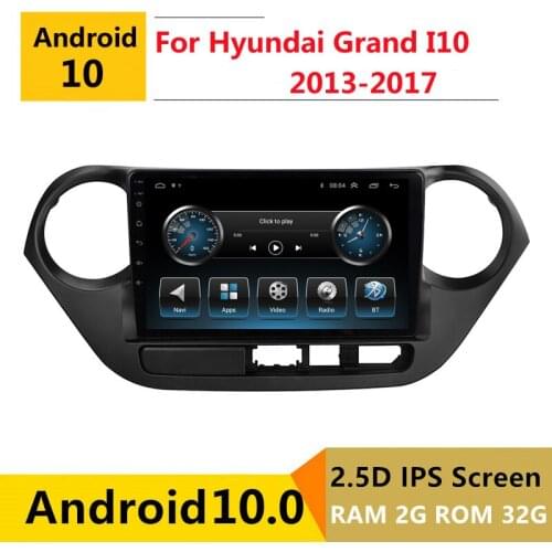 2G RAM Android car stereo for Hyundai Grand i10 2014 2015 2016 2017 radio navigation GPS Multimedia Player headunit