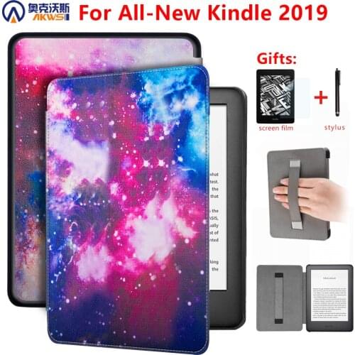 Case for Kindle 10th Generation 2019 6 inch E- reader Case for All - new Kindle with hand holder Cover Colorful shell