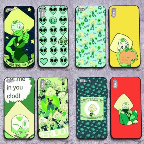 STEVEN UNIVERSE PERIDOT Phone Case for iphone 12 pro max 11 pro XS MAX 8 7 6 6S Plus X 5S SE 2020 XR case