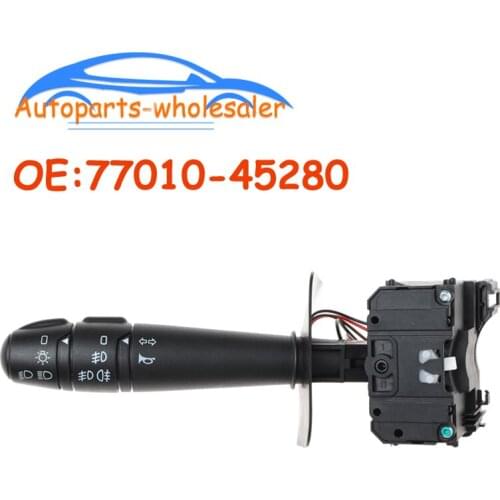 For Renault Clio 77010-45280 7701045280 77010-45281 7701045281 Headlight Head Light Lamp Column Swith Car Accessories