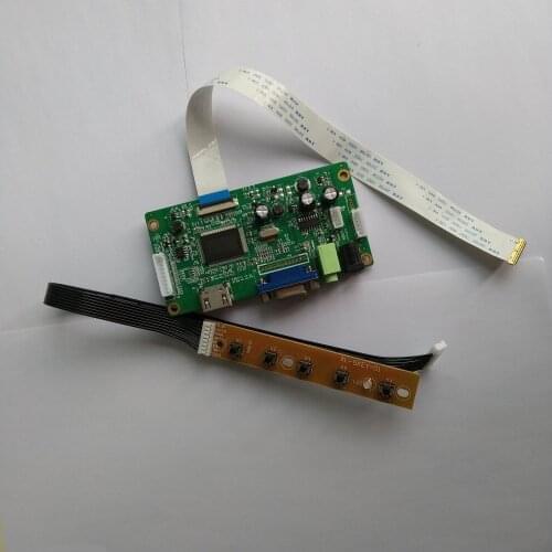 HDMI VGA EDP Controller Board Kit diy 30pin LCD LED for N156BGE-E42/E41 N156BGE-EA1/EA2 1366X768 15.6" FHD panel