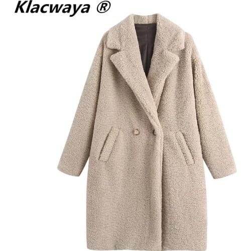 Женские куртки с мехом Klacwaya China At AliExpress