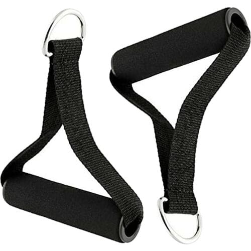 2x Exercise Pull Handles Resistance Bands Fitness Equipment for Pilates,Yoga,Gym
