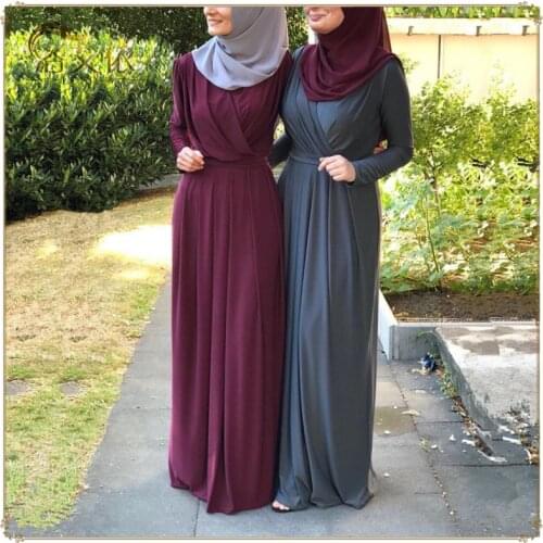 Muslim Dress Women Eid Mubarak Kaftan Dubai Abaya Turkey Fashion Hijab Dress Islam Clothing Abayas African Dresses for Women