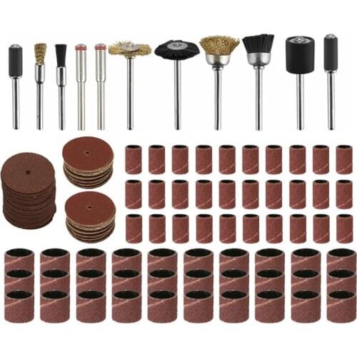 150Pcs/Set Mini Electric Drill Grinder Grinding Polishing Bit Accessories Kit U4LB