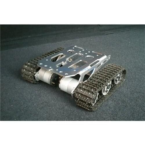 New Arrival mini Smart Robot Tank Chassis Tracked Car Platform for Arduino DIY Robot Toy Part