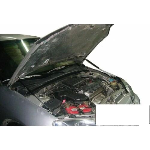 Front Hood Bonnet Gas Struts Lift Support Shock Damper Carbon Fiber For 1992-1995 Honda Civic EK EG EJ