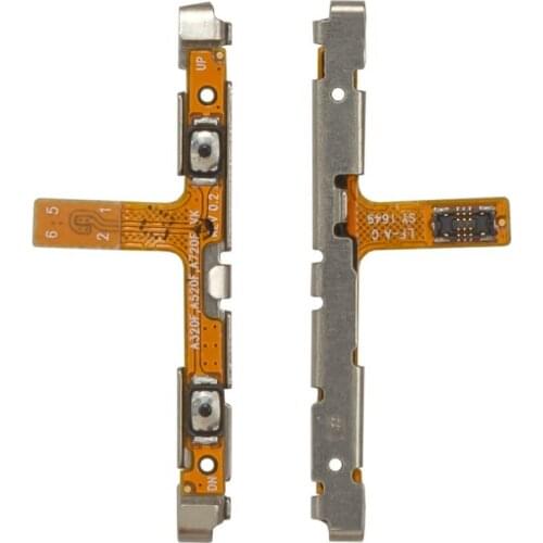 Flat Cable Compatible For Samsung Galaxy A5 A7 (2017) A520F A720F (Side Volume Buttons)Replacement Parts
