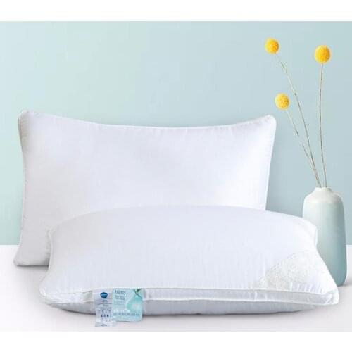 900g 100% Microfiber Pillow For Sleeping (2Pack) Soft & Breathable Bedsure Queen Size(48x74cm) White