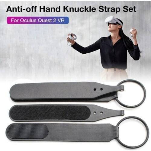 VR Controller Handle Wrist Strap Grip Fixed Belt Adjustable Wrist Band Straps for Oculus Quest 2 VR Accessories