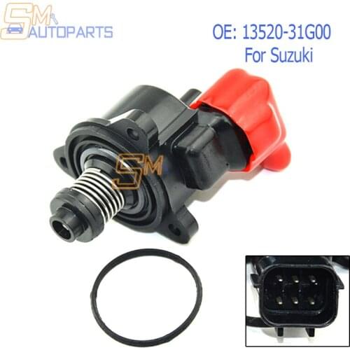 Idle Speed Control Valve Stepper IAC 13520-31G00 For Suzuki KING QUAD 500 750 13520 31G00