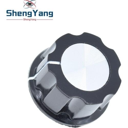 ShengYang MF-A03 RV24YN20S Potentiometer Knob Cap Inner 6.4mm Rotary Switch Bakelite Knob WH118 WX050 Potentiometer Switch