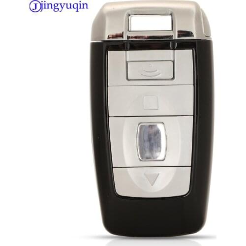 Jingyuqin For Rolls Royce Cullinan Dawn Ghost Phantom Wraith 4 Buttons Replacement Remote Car Key Shell Case