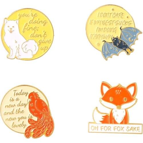 UMQ Brooches With Animals For Clothes