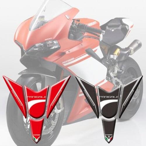 Motorcycle Tank Pad Protector Sticker Fish Bone Sticker Tank Pad Fish Bone Sticker For Ducati Panigale 1299 S 959 2015 2016