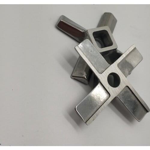 2 Pieces All stainless steel Meat Grinder Parts #8 Blade Mincer Knife