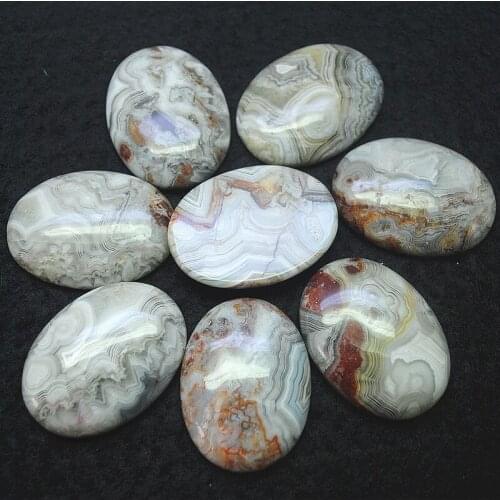 4PCS nature mexico stone cabochons oval shape 18x25mm 20x30mm 30x40mm beads cabs no hole top selling items women pendants makin