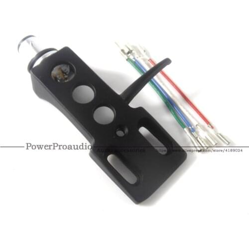 Black LP Turntable Headshell Mount Replacement For SL1200 SL1210 MK2