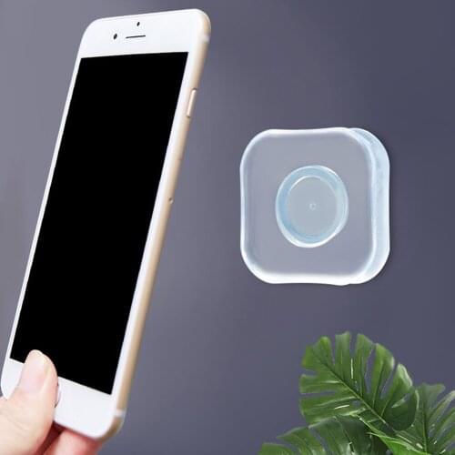 Nano Magic Sticker Phone Holder PU Material Nano Simple Casual Paste Support 2