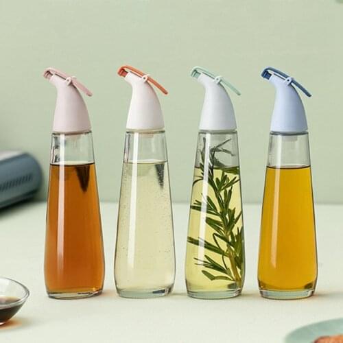 Cooking Seasoning Oil Bottle Dispenser Creative Leak-proof Oil Vinegar Bottle Sauce Container Pot Kitchen Tools