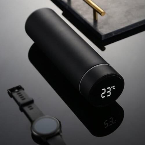 Intelligent temperature measurement Thermos bottle vacuum cup Portable vacuum flask coffee mug travel stainless steel thermos