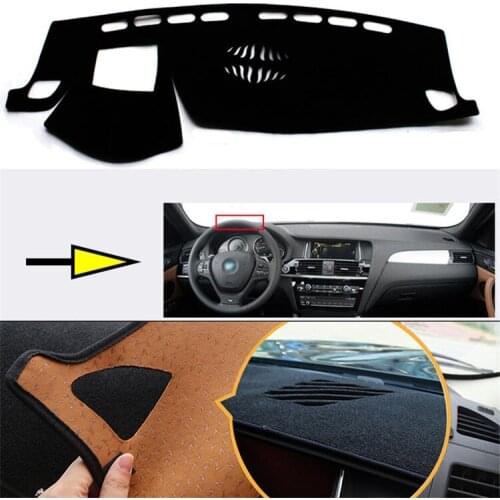 Interior Dashboard Carpet Photophobism Protective Pad Mat For BMW X4 2014