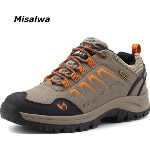 Misalwa Winter / Autumn Men Outdoor Casual Sneakers PU Leather Comfortable Shoe Antislip Female Men Couple Shoes Over Size 36 47