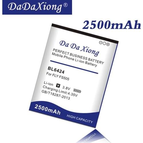 Da Da Xiong 2500mAh BL6424 Li-ion Phone Battery for FLY FS505 Nimbus 7 Cell Phone Battery