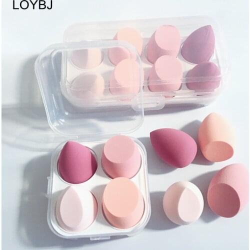LOYBJ Cosmetic Puff Set Beauty Egg Blender Smooth Makeup Sponge Powder Liquid Foundation Concealer Cream Women Face Make Up Tool