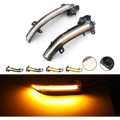 New LED Dynamic Rearview Mirror Light Indicator For BMW F20 F21 F22 F30 E84 Ages 1 2 3 4 X1 Series Car Turn Signal Light Blinker