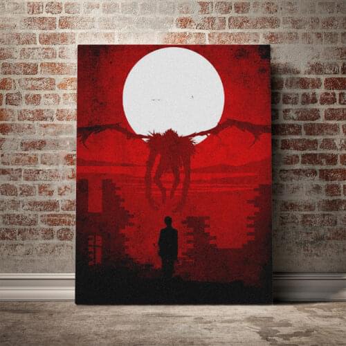 Yagami is Kira Death note Poster Canvas Wall Art Decoration prints for living Kid Children room Home bedroom decor painting