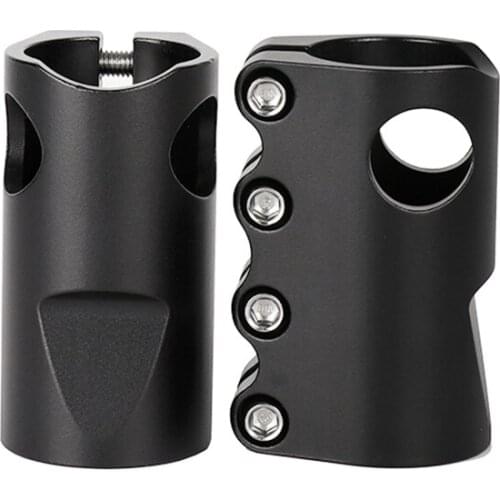 Manufacture Delicate Anodizing 2 Wheel T6 6061 Aluminum SCS Extreme Stunt Folding Kick Scooter Clamp