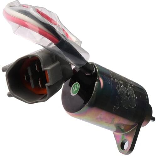 Holdwell Stop Solenoid M810324 for Yanmar Engine John Deere Tractor Mower 12Vdc