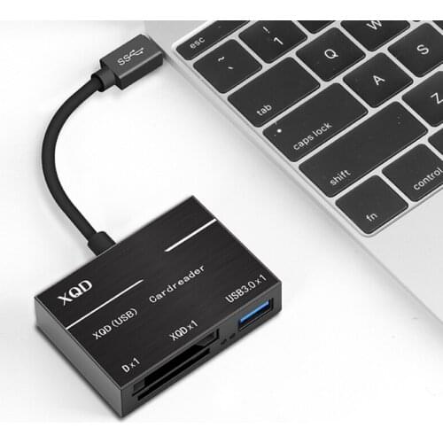 Ready Stock USB 3.0 Type C USB to SD XQD Card Reader Adapter Cable Camera USB3.0/2.0 XQD ABS Portable For Sony G Series