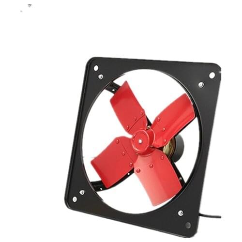 8/10'' Exhaust Fan Wall Fan Air Ventilation Fan Industrial Duct Powerful Fan Window Ventilation For Kitchen Metal Extractor