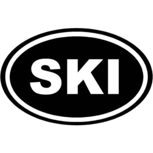 15.5X9CM SKI Snow Decal Sticker Personality Motorcycle Car Accessories S8-0139