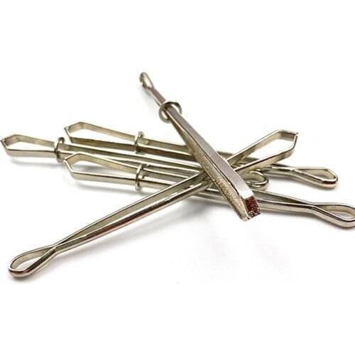 10PCS Elastic Belt Cited Clips Weaving Tool ironl Rope Wearing Tools Wearing Rope High Quality Sewing Accessories