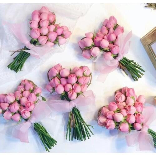 2019 artificial flowers dried flowers DIY Rattan wedding flowers decoracion hogar nordico eucalyptus farmhouse decor