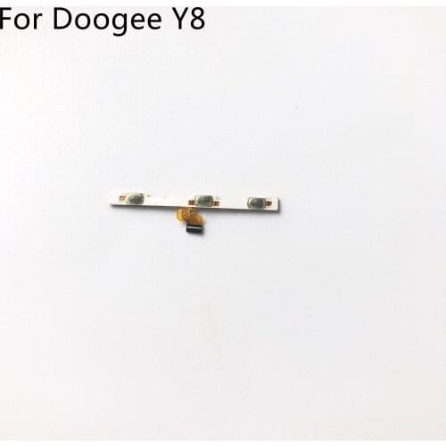 Used Power On Off Button+Volume Key Flex Cable FPC For DOOGEE Y8 MTK6739 Quad-Core 6.1 inch 1280*600 Smartphone