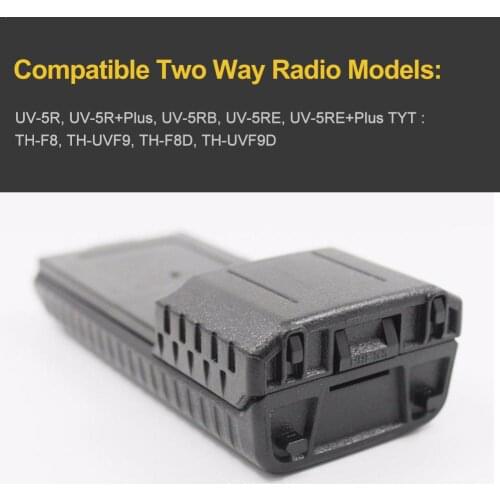 6 AA Battery Case Storage Box Adapter For Baofeng UV5R 5RA 5RB 5RA Plus BL5L Two Way Radio Electronic Accessories Battery Parts
