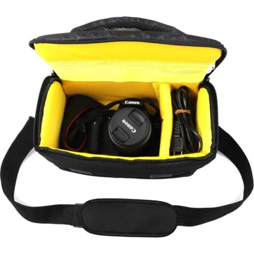 DSLR Camera Bag Case For Nikon D5300 D5500 D5600 D3400 D7200 D7100 D7000 D810 D90 DF Canon 100D 200D 750D 600D 1300D Shouldr Bag
