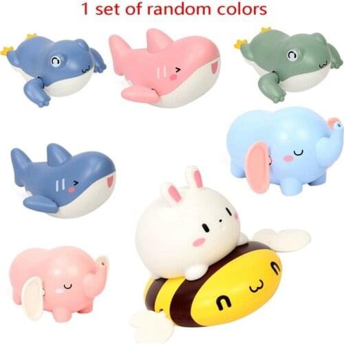 Baby Bathing Toy Cute Cartoon Elephant Frog Shark Water Spray Sprinkler Bathroom Sprinkling Shower Swimming Water Toy