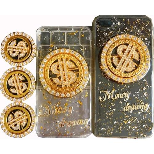 For iPhone 11 pro 7 plus X XS max XR for Samsung galaxy s20 s8 s9 s10 note 8 9 10 Unique Custom name flake Diamond phone case